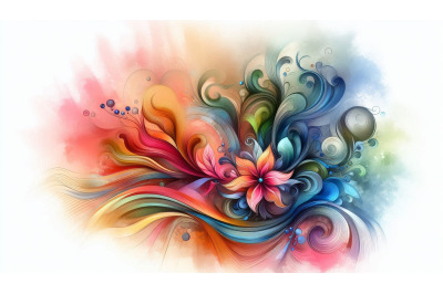 Motion Floral Background