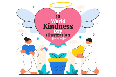 10 World Kindness Day Illustration