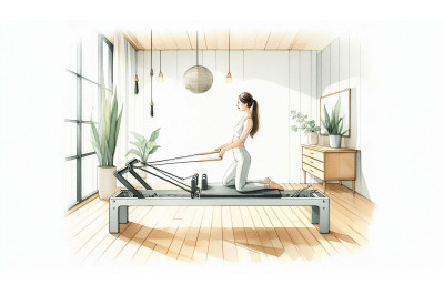 Pilates Reformer Practice