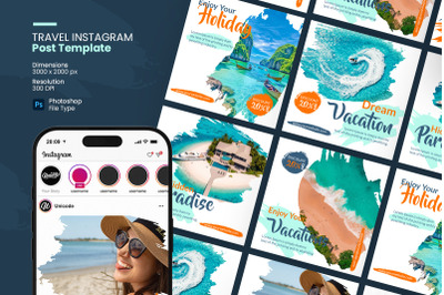 Travel - Instagram Post Template