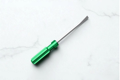 Flat screwdriver - 3 papercraft