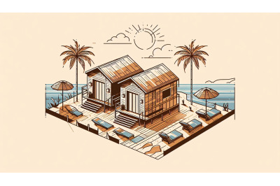 Beach Huts Shore
