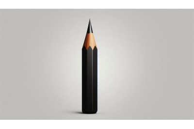 Black Pencil Grey Background