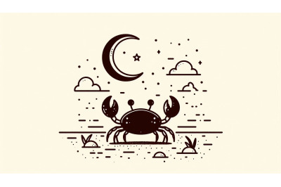 Crab Sandy Beach