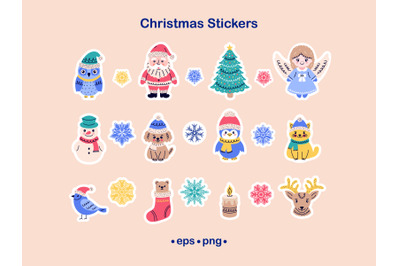 Christmas Stickers Set