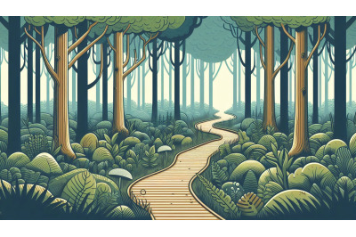 Forest Path Trees