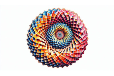 Square Spiral Geometry