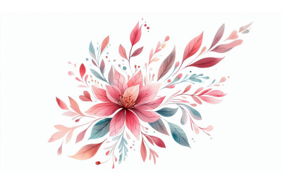 Stylized Petal Scatter