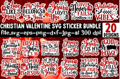 Christian Valentine SVG Bundle,Christian Valentine SVG,Valentine kawai