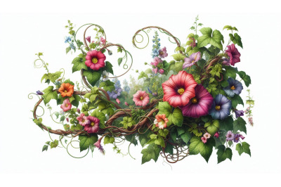 Vines and Blooms