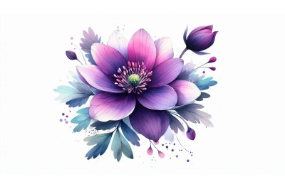 Violet Bloom Burst