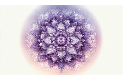 Violet Mandala