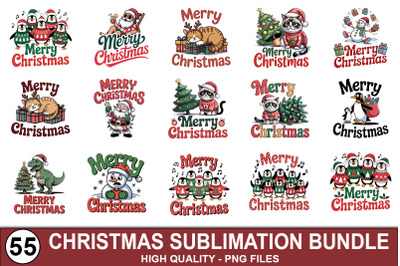 Merry Christmas Sublimation Bundle