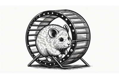 Hamster Wheel Doodle