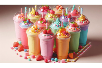 Healthy Smoothie Cups