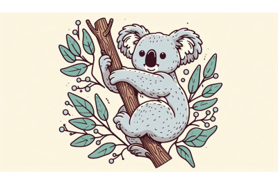 Koala Eucalyptus Tree