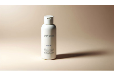 Minimal Skincare Bottle Mockup