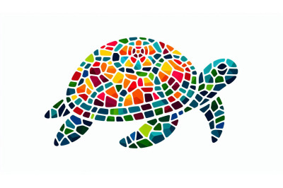 Mosaic Turtle Shell