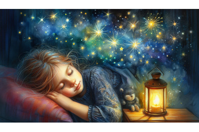 Oil Painting Stardust Dream