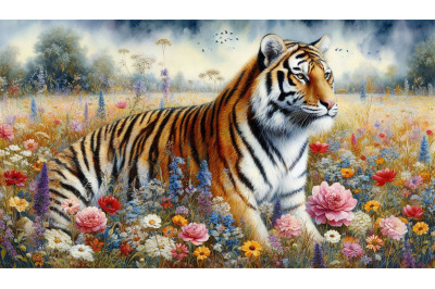 Oil Tiger Meadow