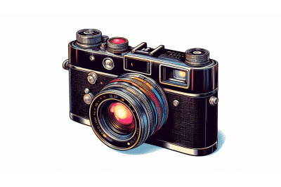 Old-School Camera Retro