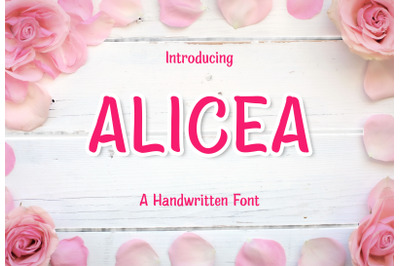 ALICEA  Cute Handwritten Font