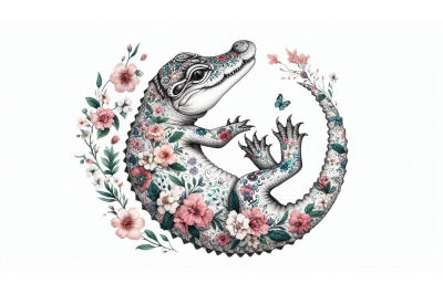 baby crocodile