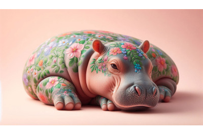 baby hippo