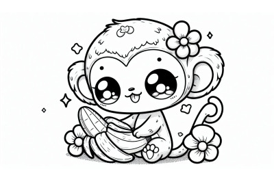 Baby Monkey Banana