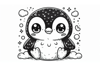 Baby Penguin Eyes