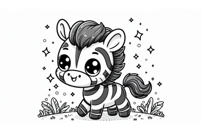 Baby Zebra Smile