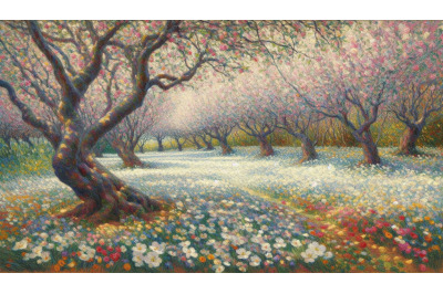 Blossom Carpet Impressionism