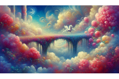 Bridge Flower Surreal