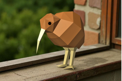 Kiwi bird - 3d papercraft