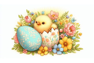 Chick Egg Pastel