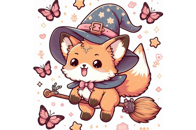 Butterfly Fox Witch