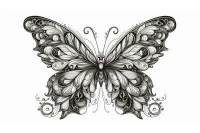 Butterfly Ornamental Wings