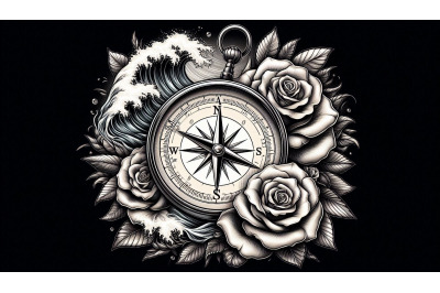 Compass Rose Waves