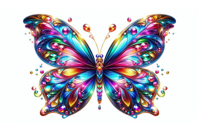 Crystal Glass Butterfly