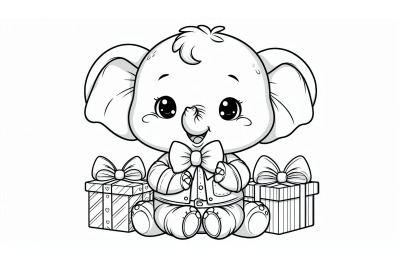 Cute Baby Elephant