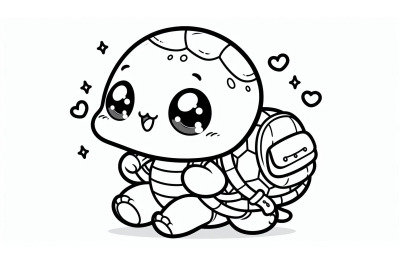 Cute Baby Turtle