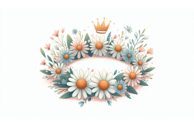 Daisy Crown Pastel