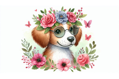 Dog Floral Crown