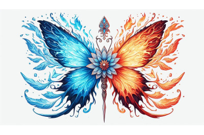 Elemental Fire Butterfly