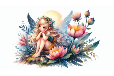 Fairy Flower Acrylic