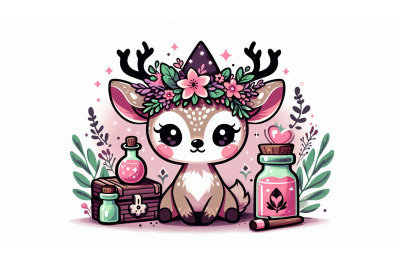 Flower Crown Witch