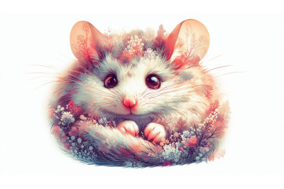 fluffy dormouse