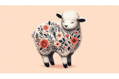 fluffy lamb