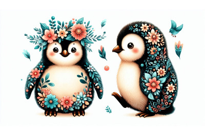 fluffy penguin