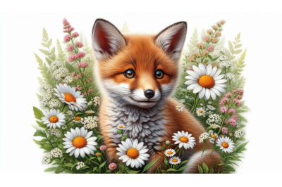 Fox Daisy Realism